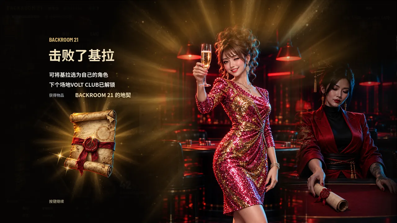 剧情模式中战胜基拉的画面