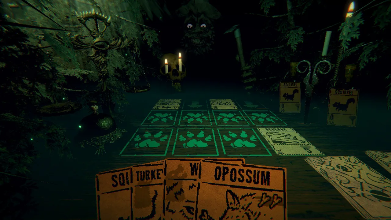 『Inscryption』のゲーム画面