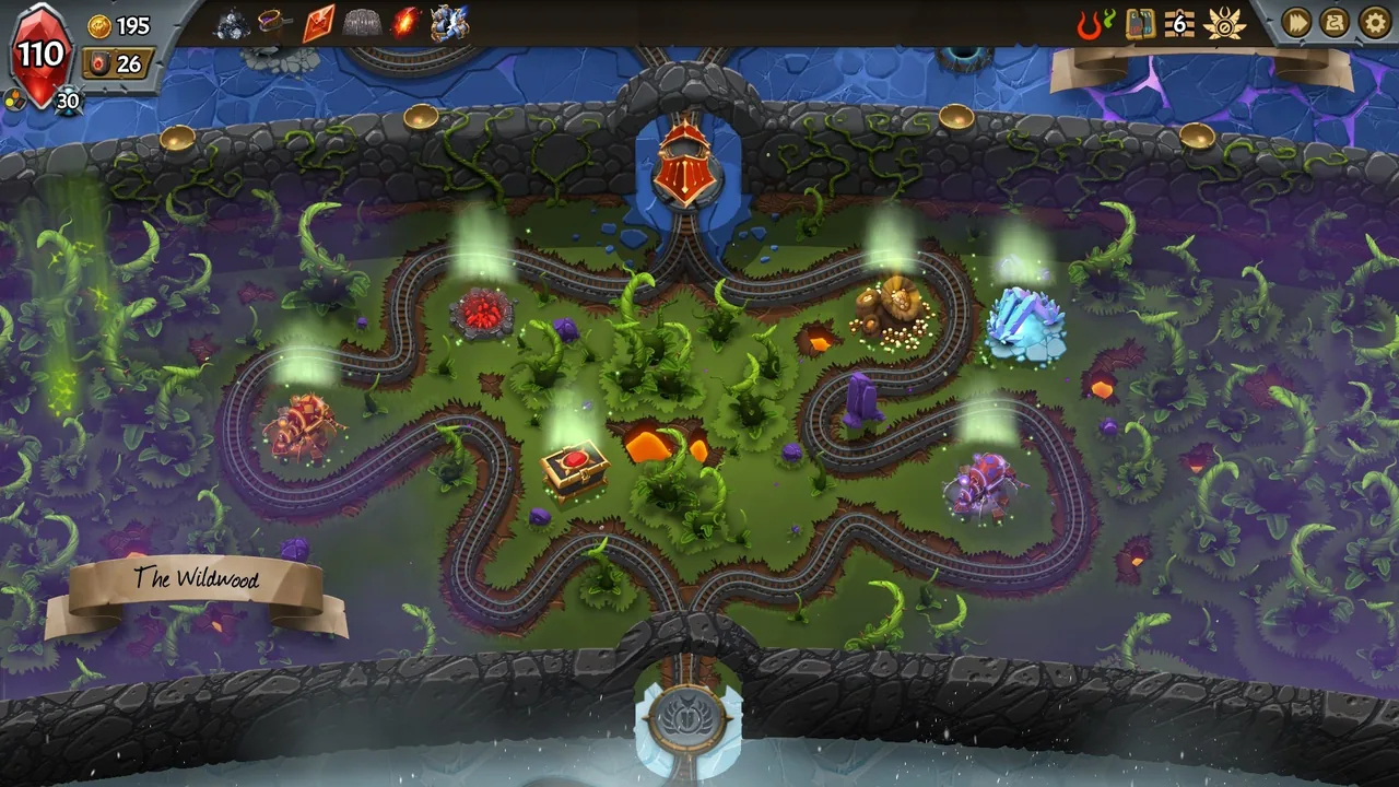 『Monster Train』のゲーム画面