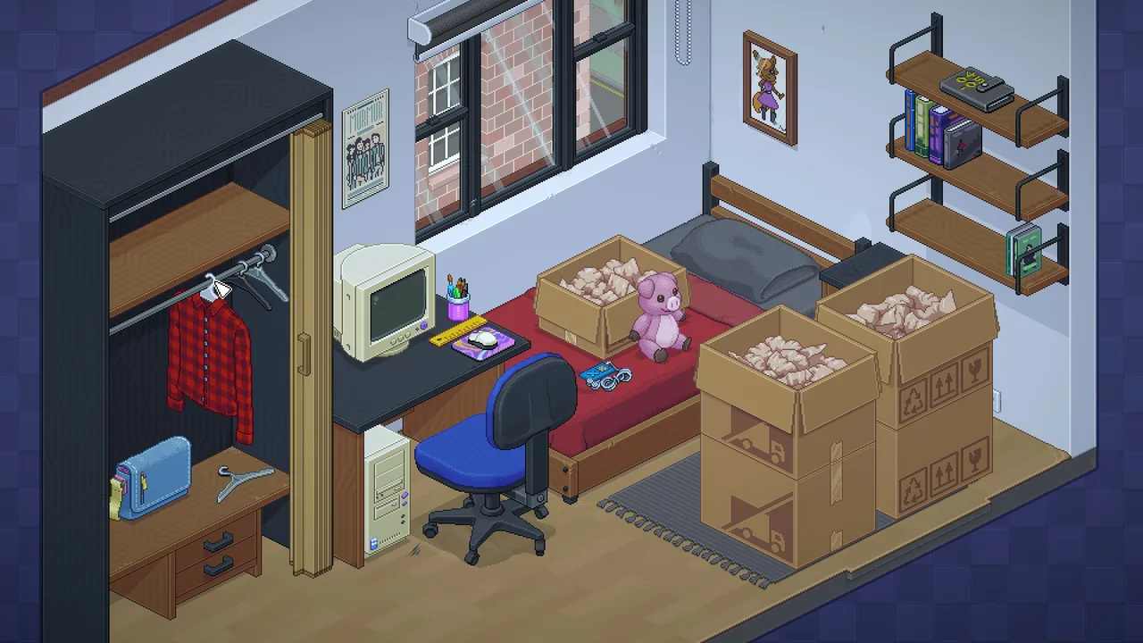 『Unpacking アンパッキング』のゲーム画面