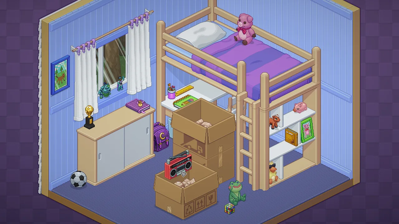 『Unpacking アンパッキング』のゲーム画面