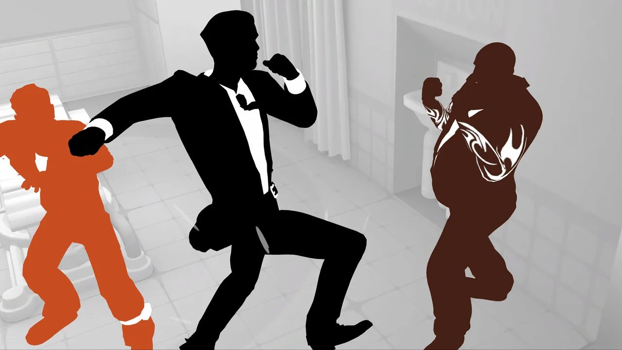 Agent facing off against enemies (Fights in Tight Spaces, via Steam)