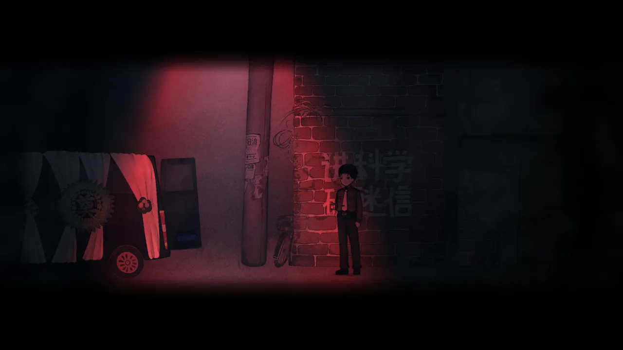 An officer under red light (Firework, via Steam)