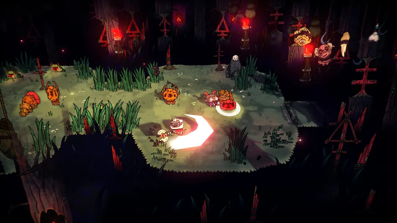 Screenshot of Cult of the Lamb