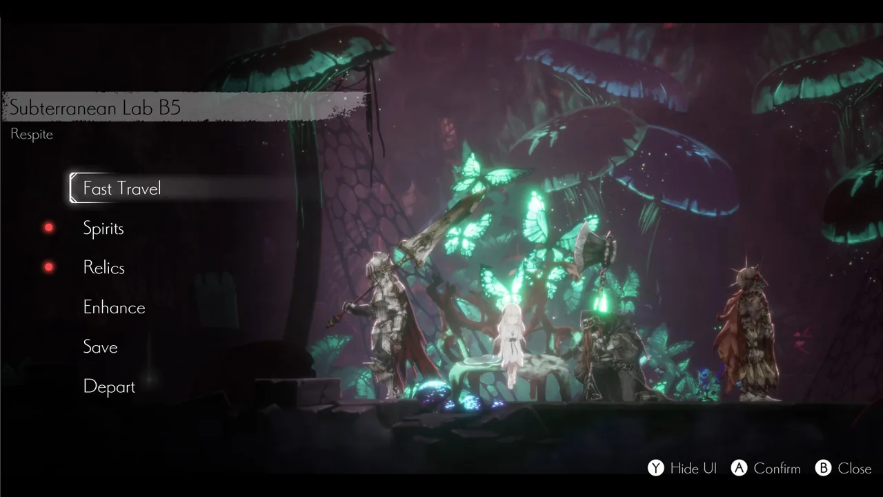 Screenshot of ENDER LILIES: Quietus of the Knights