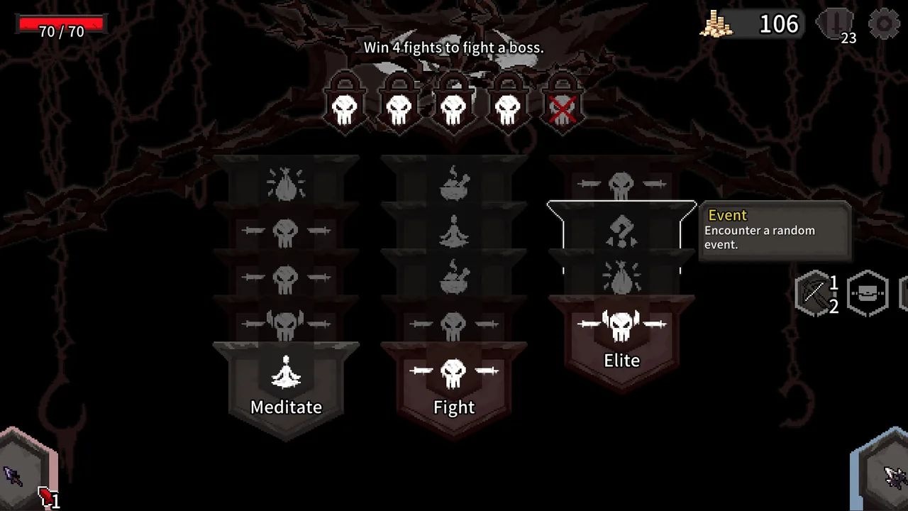 Choosing the next destination (Alina of the Arena, via Steam)