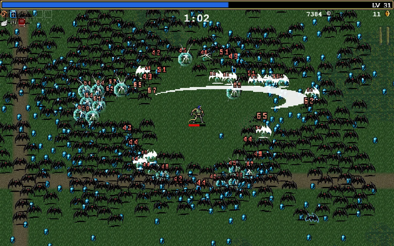 Screenshot of Vampire Survivors