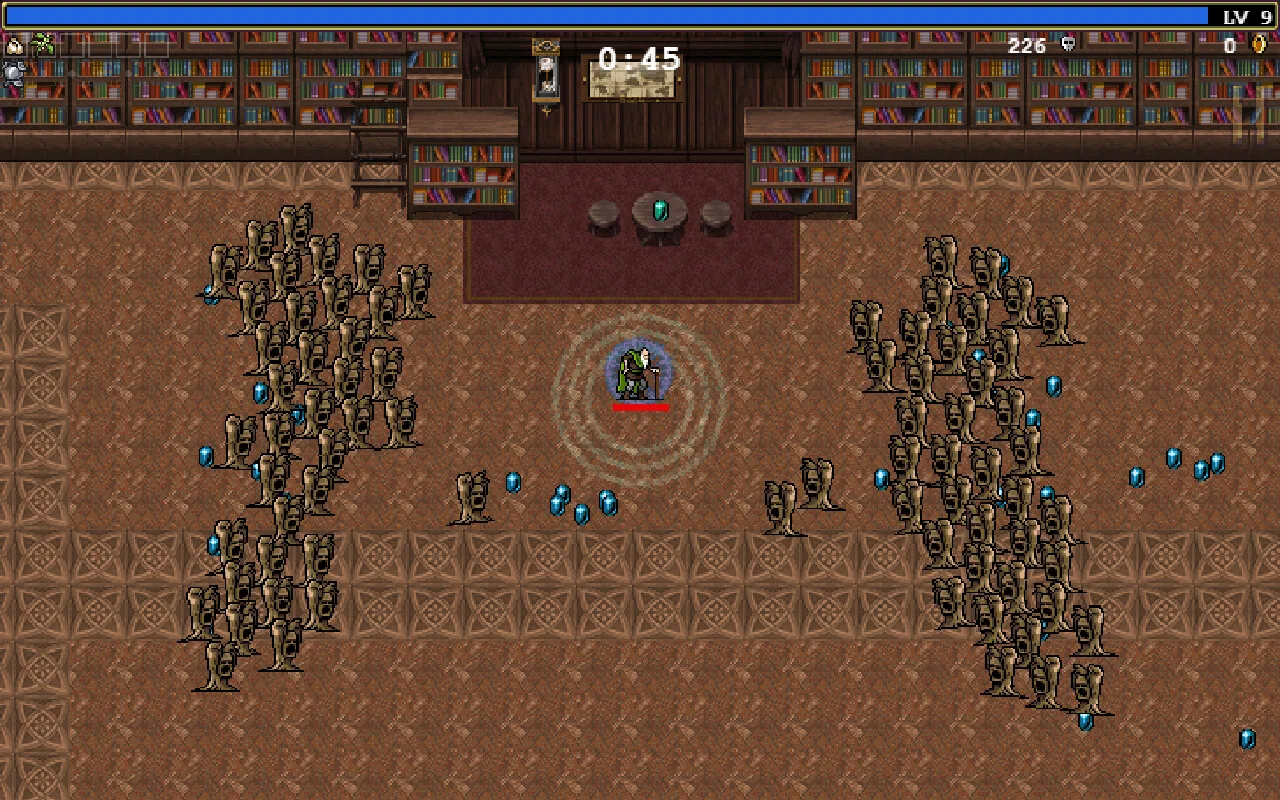 Screenshot of Vampire Survivors