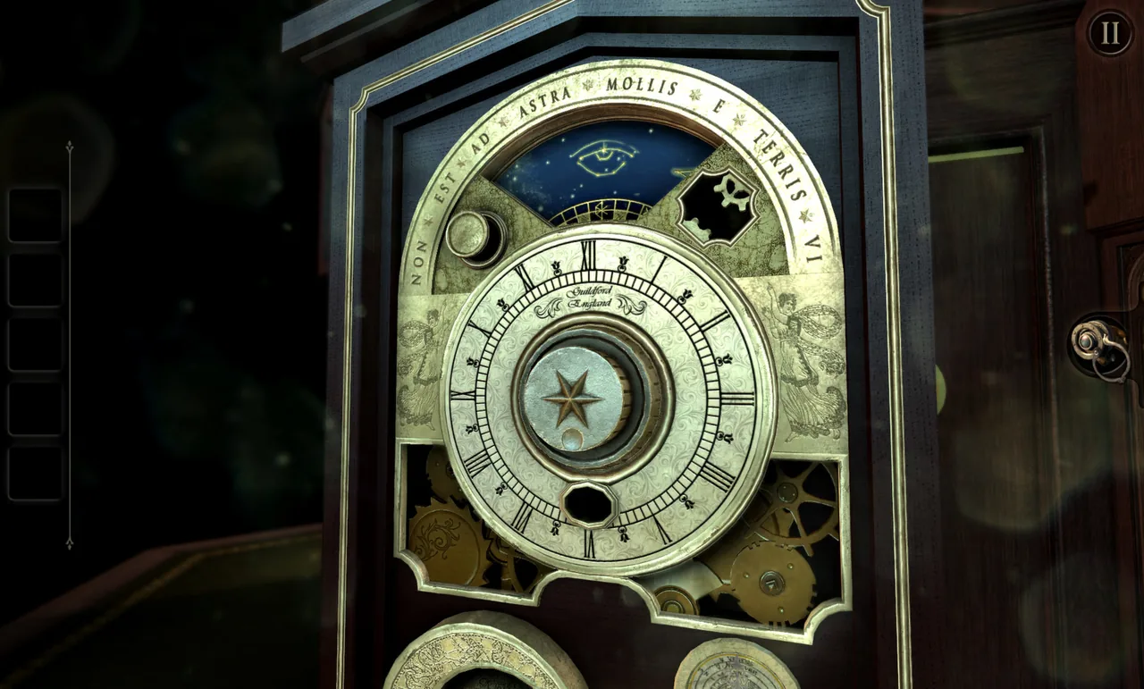A circular dial with a star emblem (The Room, via Steam)