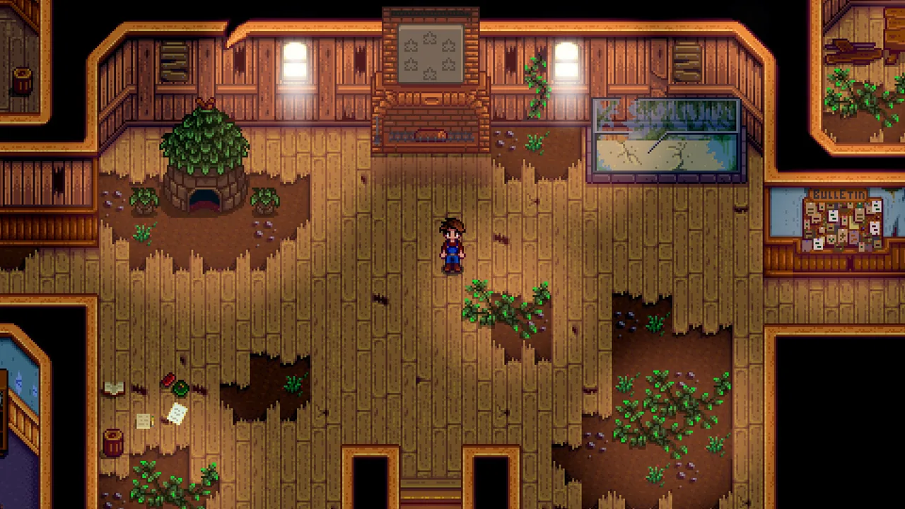『Stardew Valley』のゲーム画面