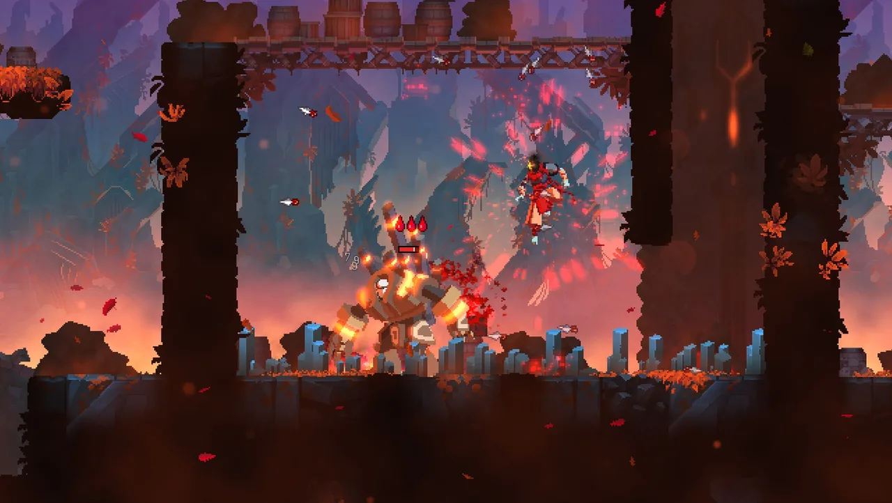 『Dead Cells』のゲーム画面